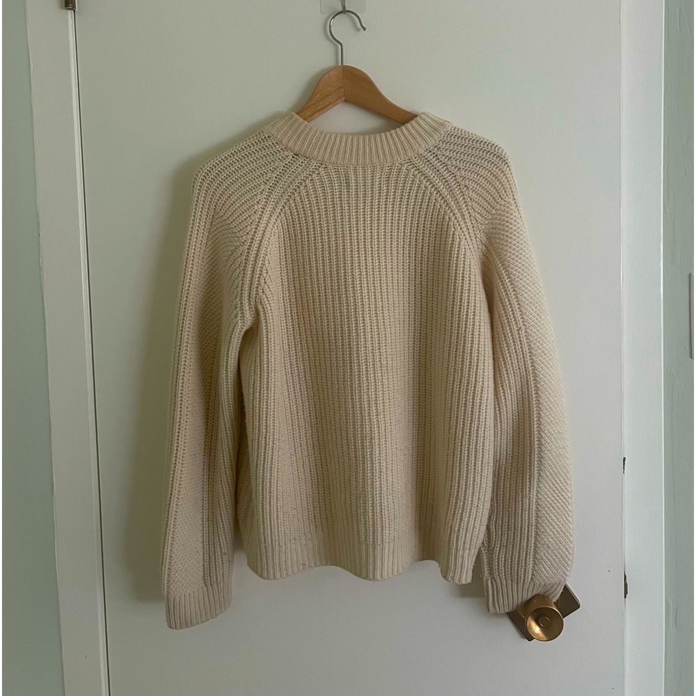 Naadam wool sweater in heavy knit